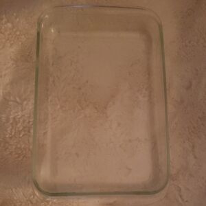 Pyrex Clear Glass Baking Dish